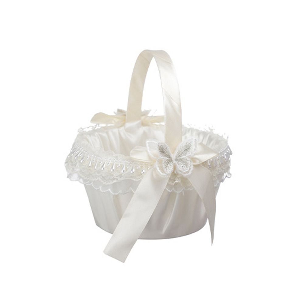 Gardening Tools Girls - Panier de mariage en dentelle avec
