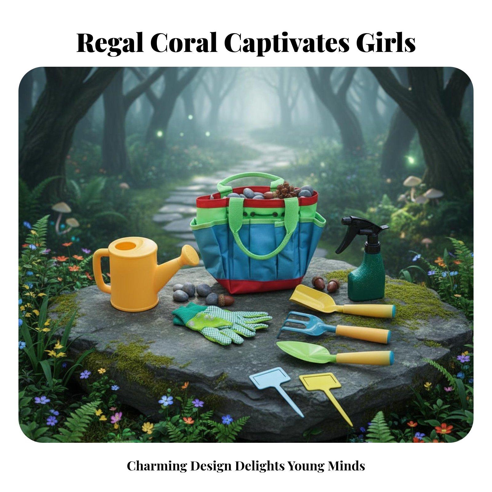 Gardening Tools Girls - Ensemble de 10 outils de jardinage