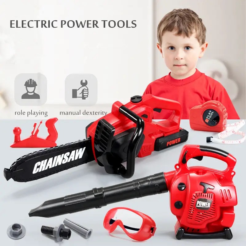 Gardening Tools For 8 Year Olds - Tronçonneuse électronique pour enfants de grande