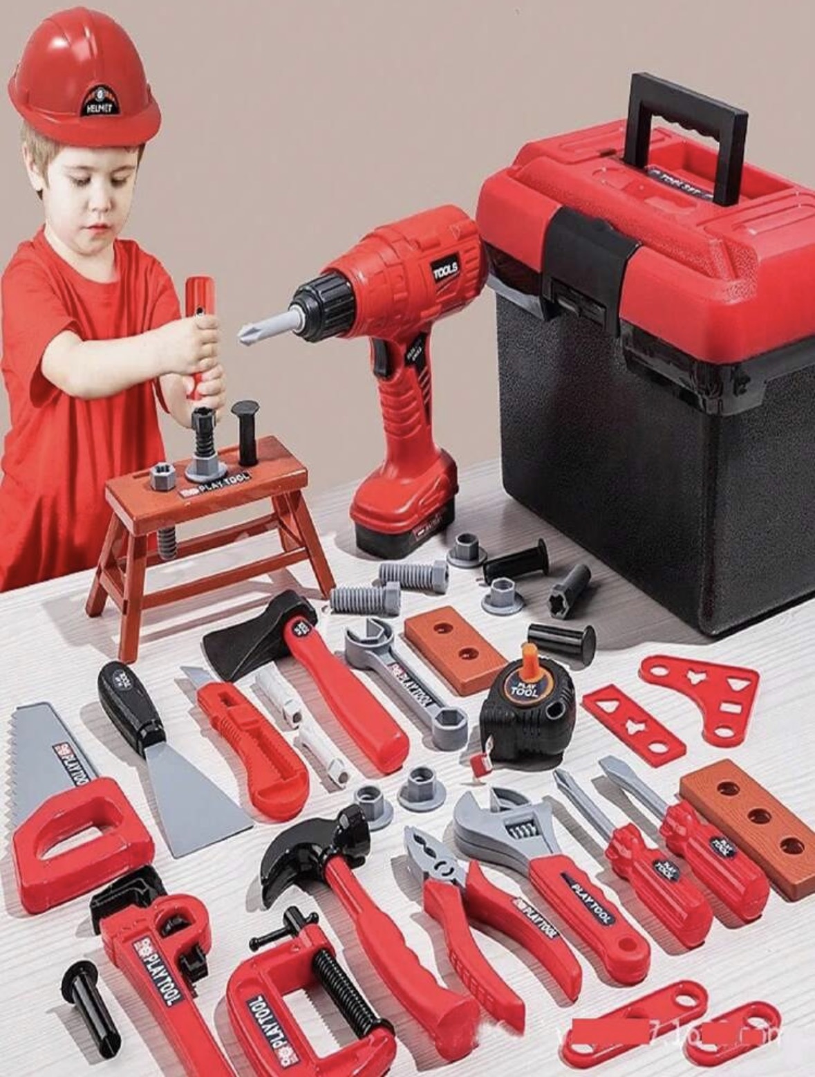 Gardening Tools Kids Set - Ensemble d'outils pour enfants, jouets 68/55/41/38,