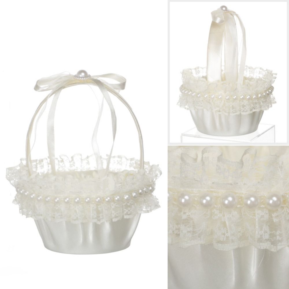 Panier de mariage en dentelle  - Gardening Tools Girls avis et prix