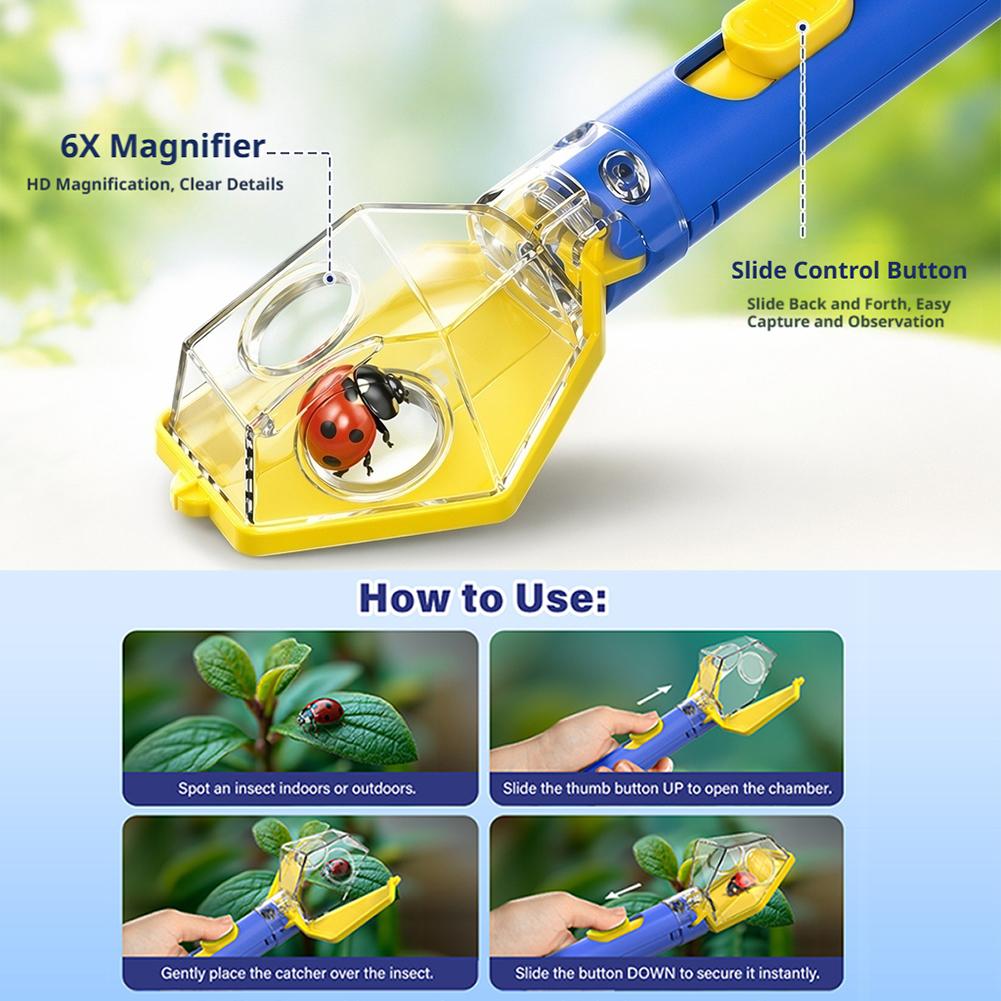 Loupe portable 6X pour observe - Gardening Tools For 8 Year Olds avis et prix