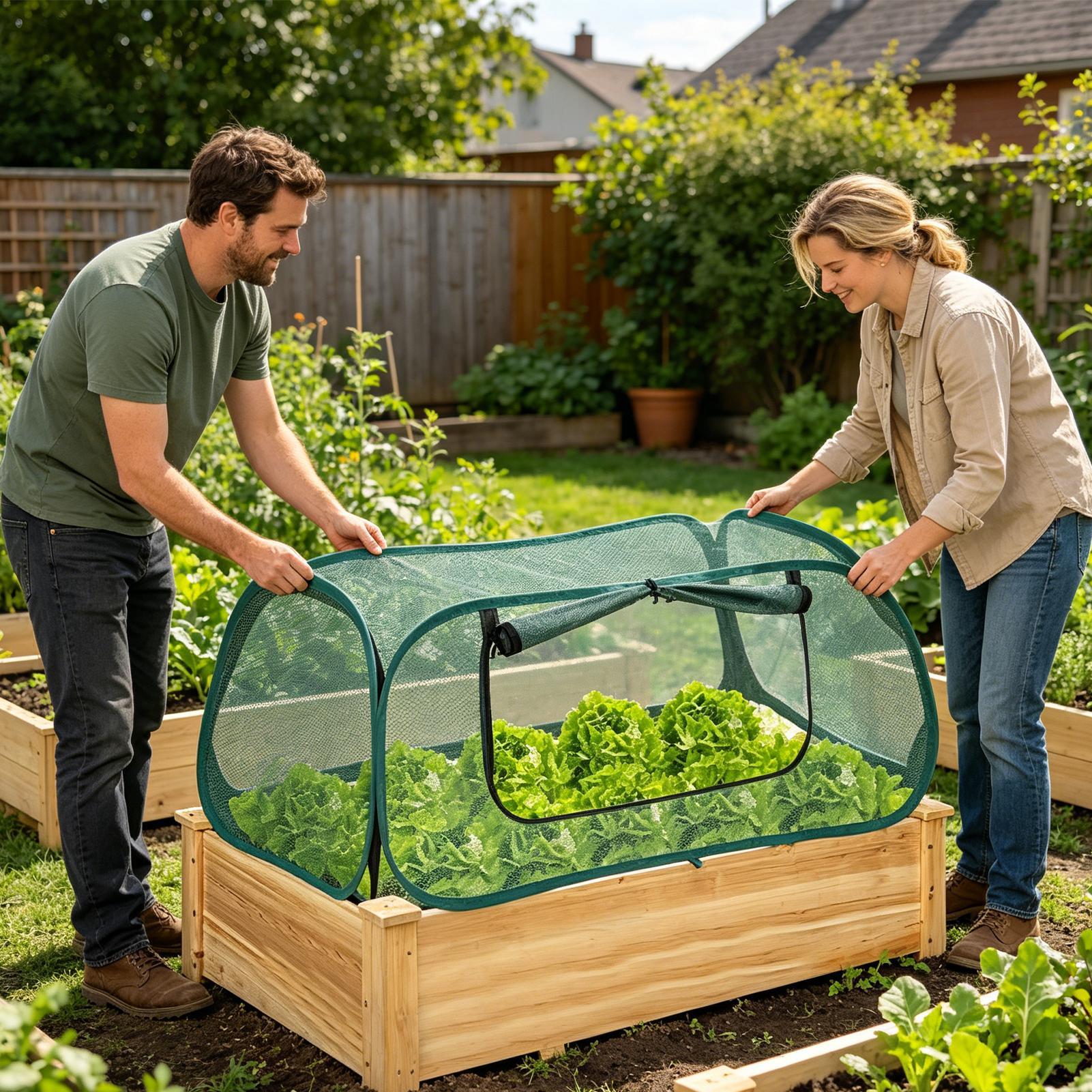 Housse de protection pour plan - Garden Netting Cover avis et prix
