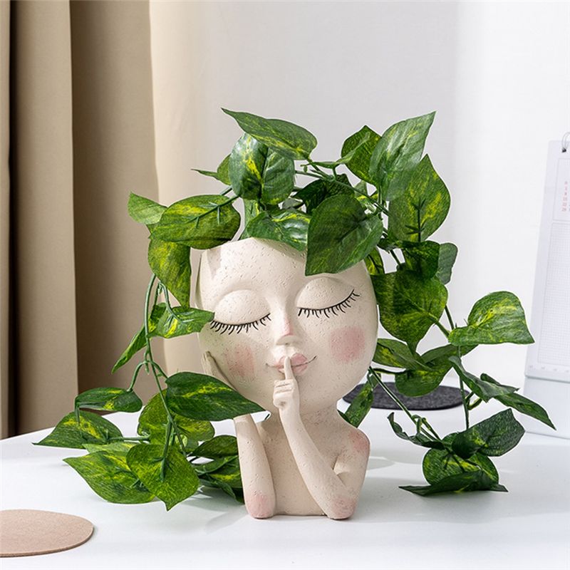 REST – Vases à tête de visage  - Gardening Tools Girls avis et prix