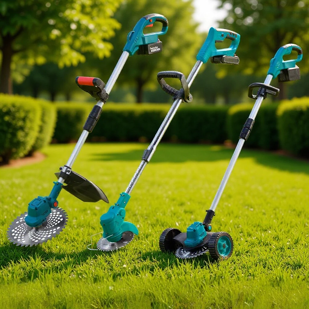 Tondeuse à gazon sans fil 21V  - Gardening Tools Lawn Mower avis et prix
